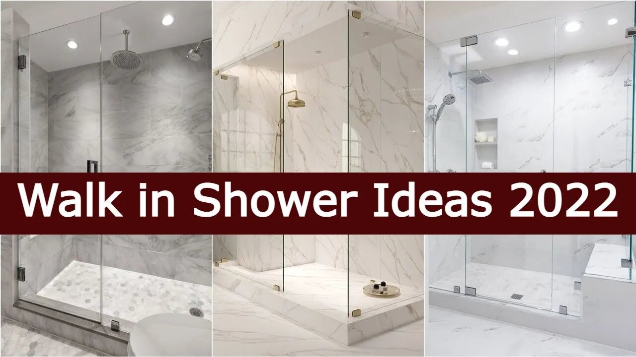 150 Shower Designs For Small Bathroom | Washroom Ideas| Walk in Shower Ideas 2022 | Quick Decor