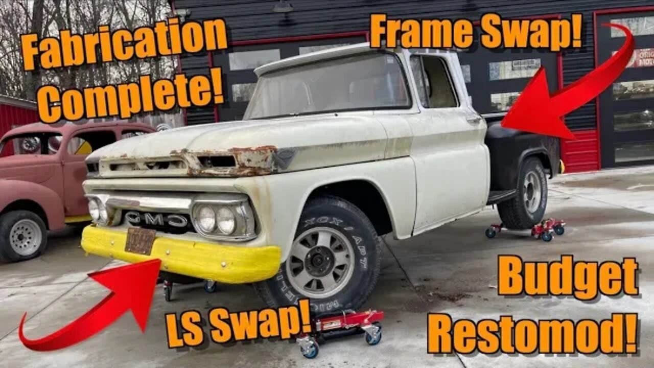 The Light Is At The End Of The Tunnel...Finishing Fabrication! GMC C1000 Restomod Ep. 6