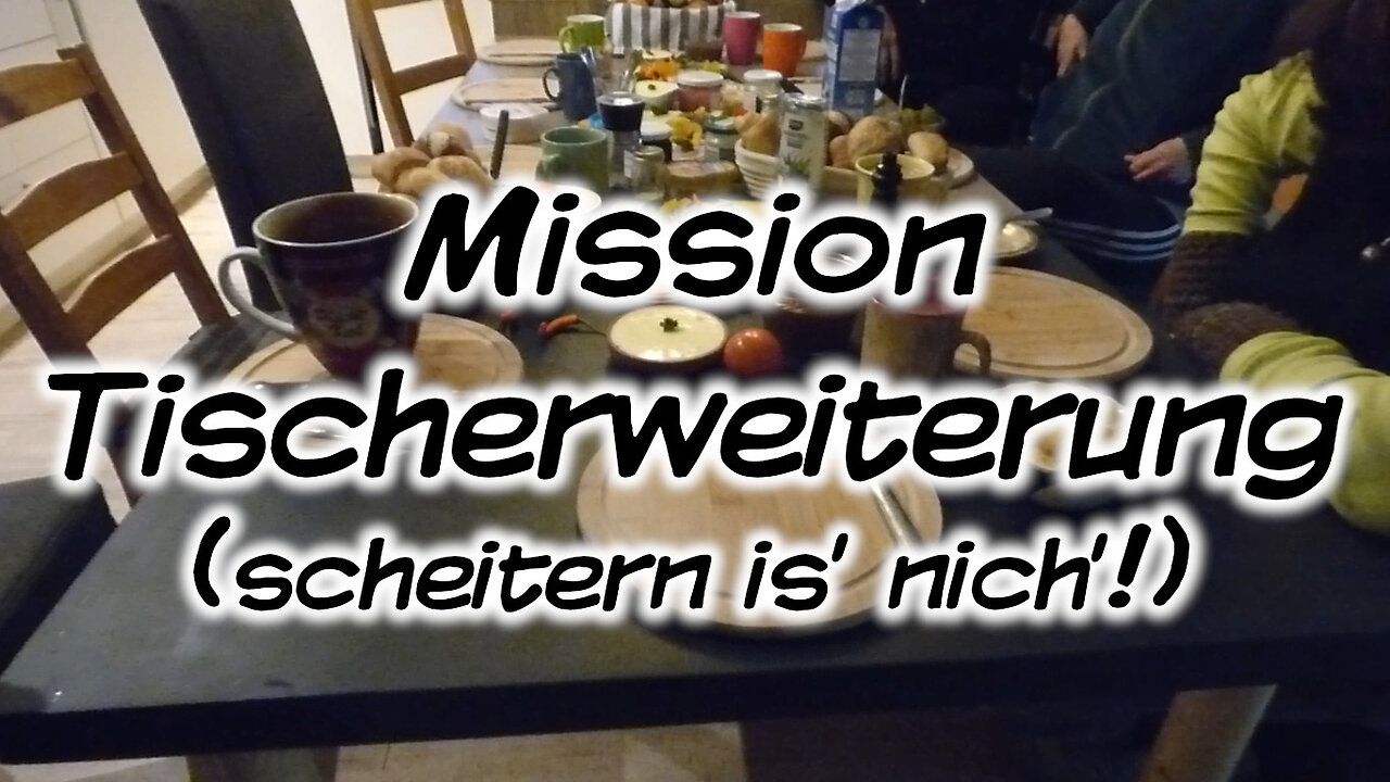 Mach' Dir. Selbst. - Mission: Tischerweiterung (scheitern is' nich'!)