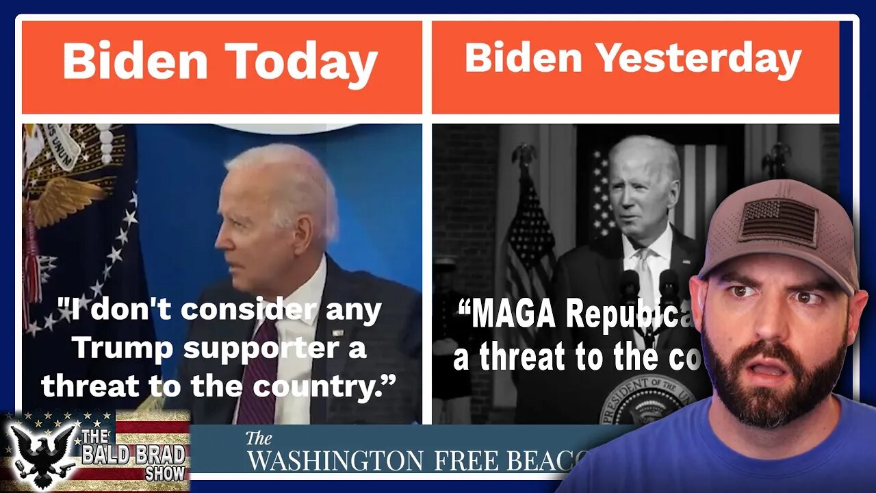 Biden Contradicts Himself On Maga Republicans