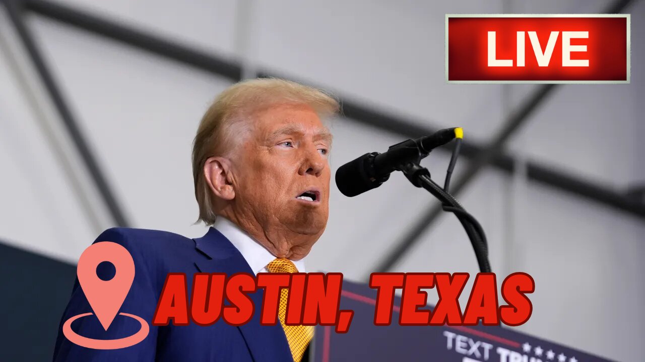 DONALD TRUMP, RALLY, AUSTIN, TEXAS, 2024