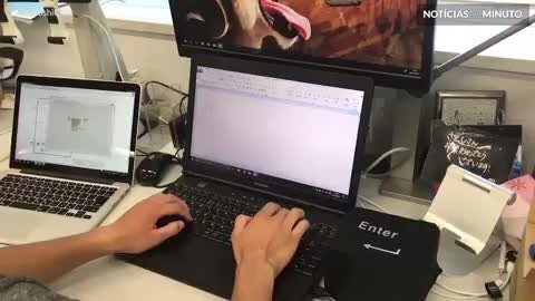 Será esta a maior tecla “Enter” já inventada?