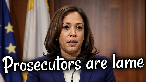 Harris is a boring prosecutor