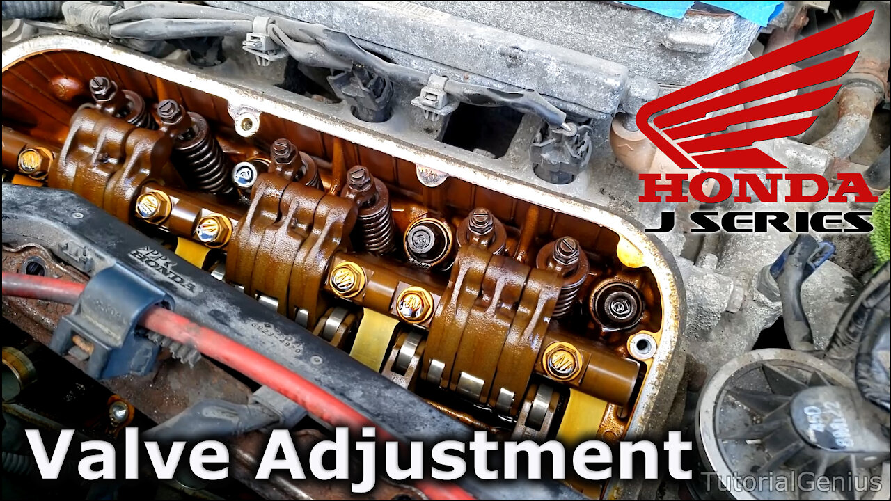 Honda J Series V6 Valve Adjustment - Pilot Odyssey Acura Saturn Vue Ridgeline