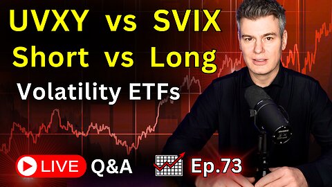 Short UVXY vs Long SVIX - Ep.73