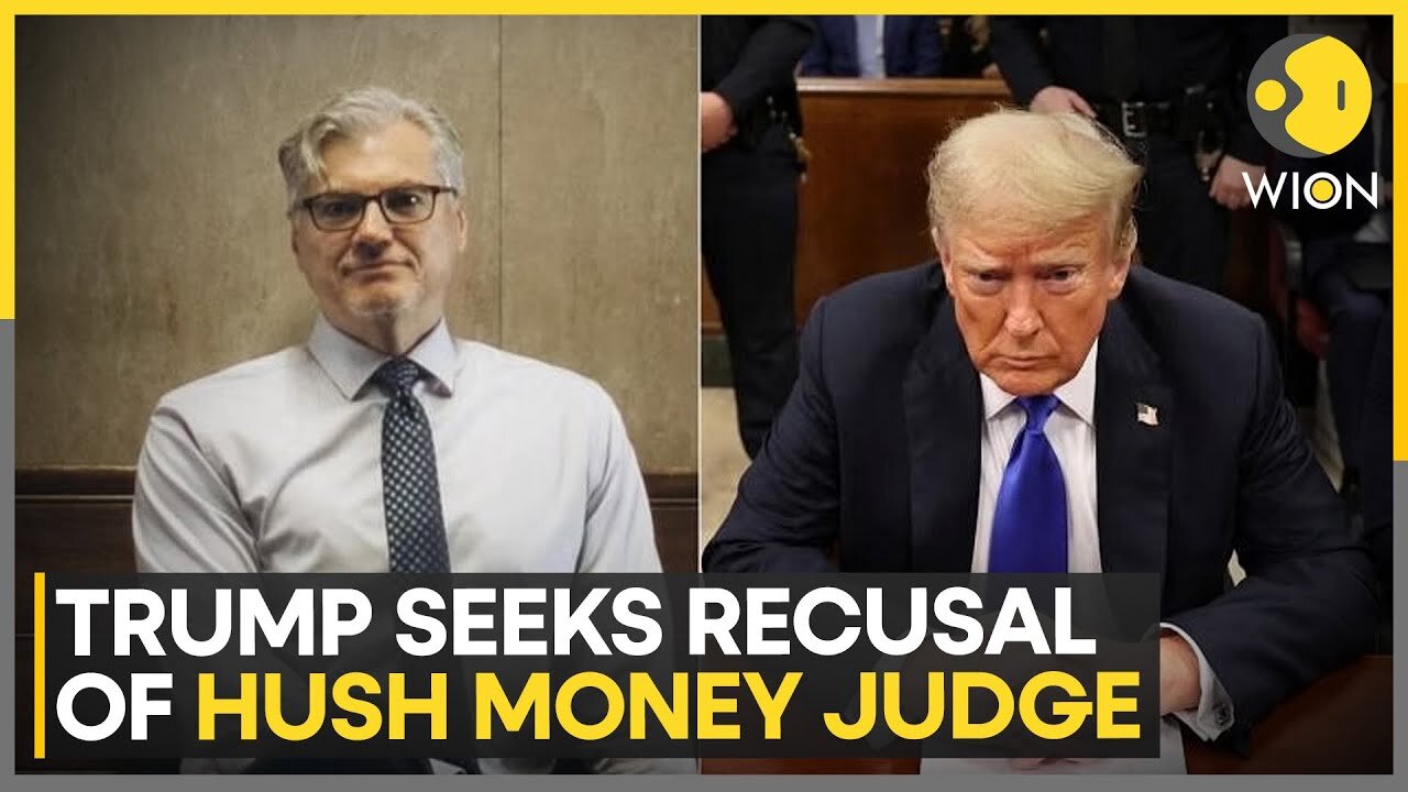 Trump seeks recusal of hush money judge over daughter's work for Harris | WION| TP