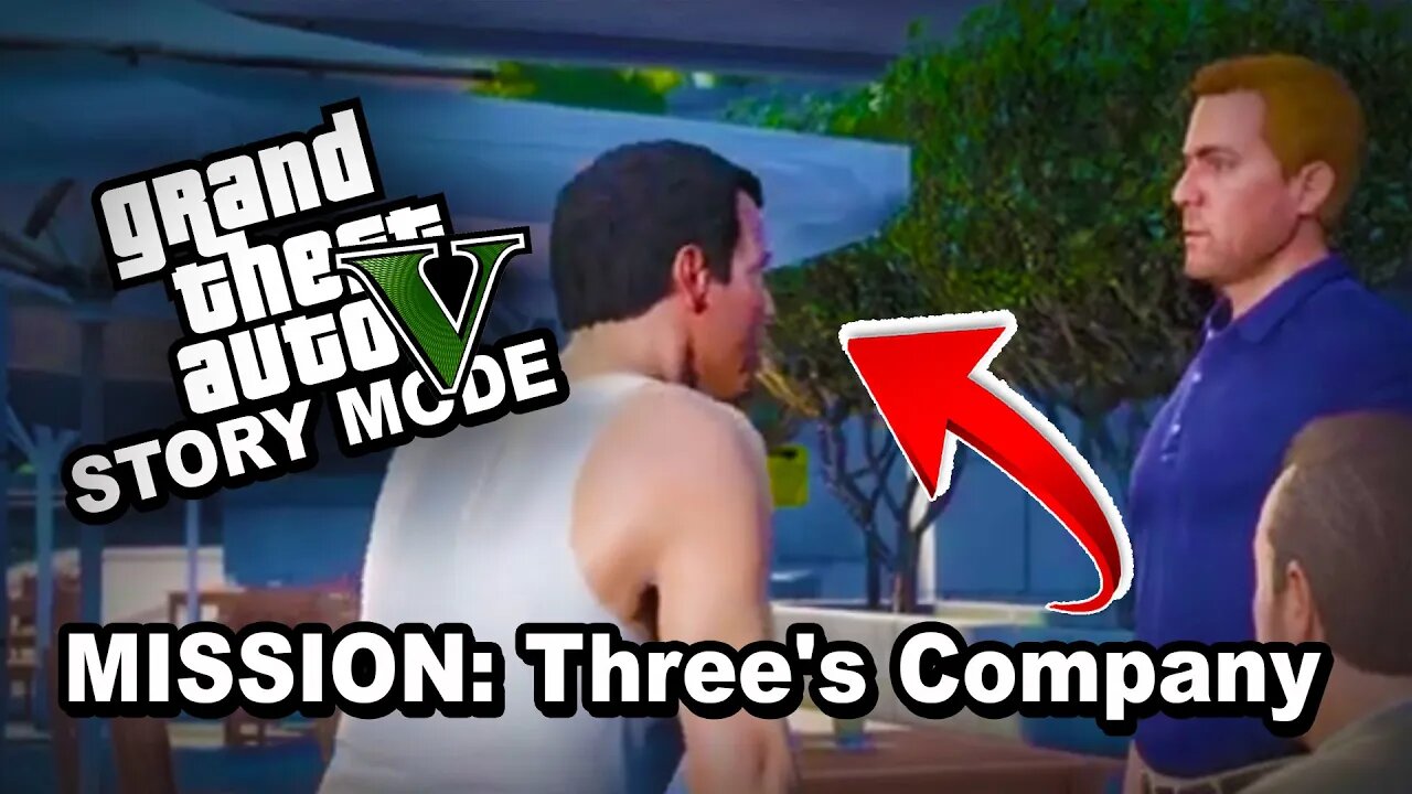 GRAND THEFT AUTO 5 Single Player 🔥 Mission: THREE'S COMPANY ⚡ Waiting For GTA 6 💰 GTA 5