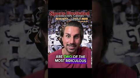 Lynn Swann Clutchest Catch EVER? #shorts