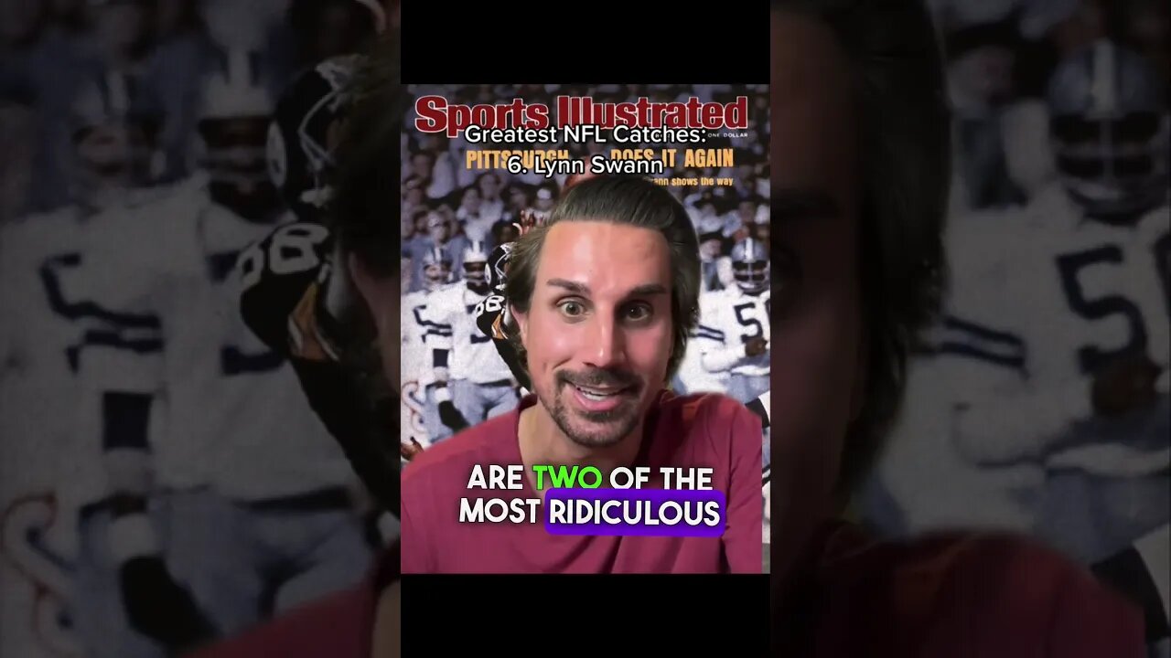 Lynn Swann Clutchest Catch EVER? #shorts