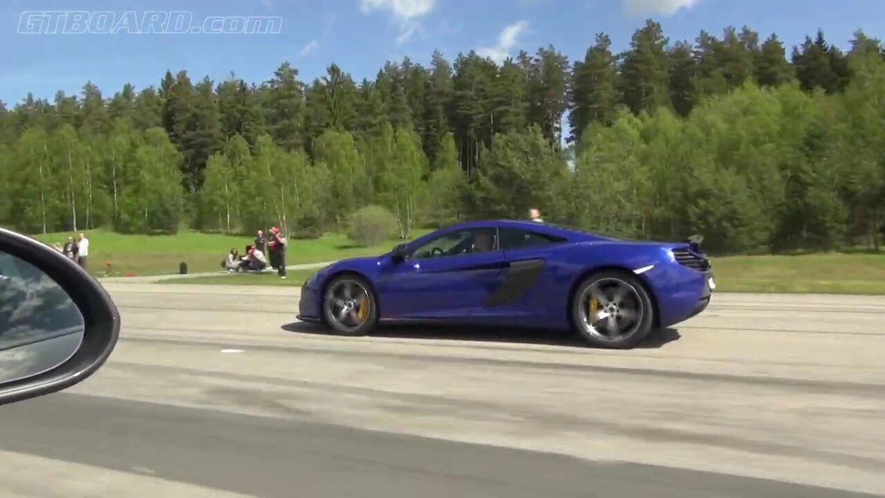 Porsche 911 GT3, Ferrari and Lambo BRUTALIZED by McLaren 650S and MP4-12C