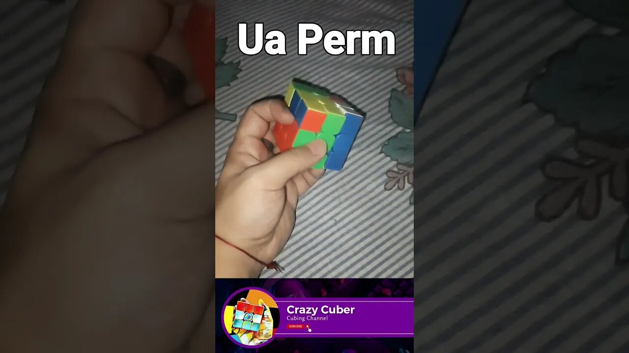 Ua Perm in Slow - Mo[rubik'scube] #shorts #cube #viral #trending #youtubeshorts #viralshorts #trend