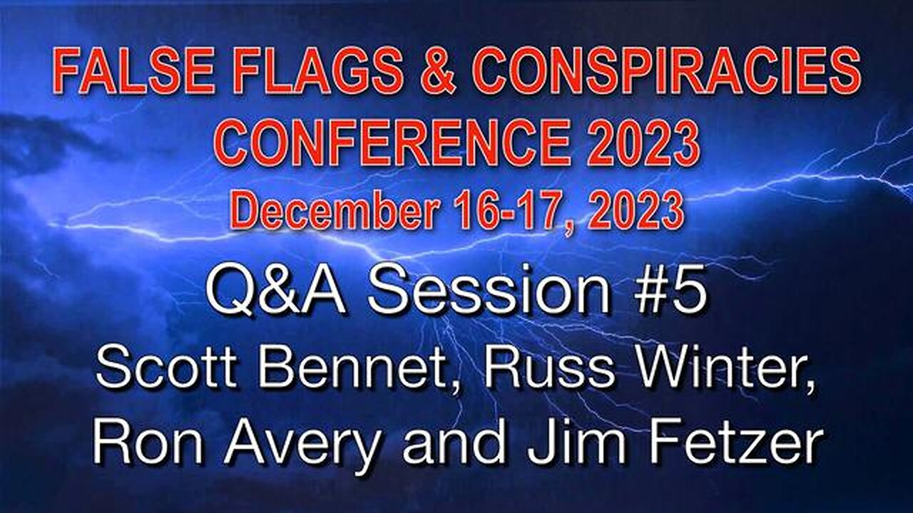 Q&A Session # Scott Bennett Russ Winter Ron Avery Jim Fetzer
