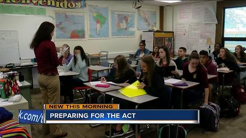 Local teachers and students share tips to reduce anxiety for ACT