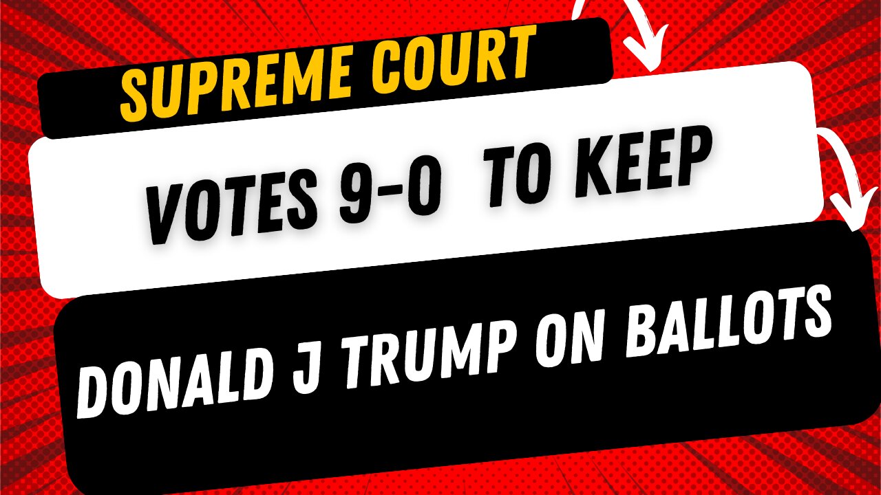 🚨Supreme Court BLOCKS Texas Senate Bill 4 "Texas Immigration law"| Supreme Court 9-0 for Trump