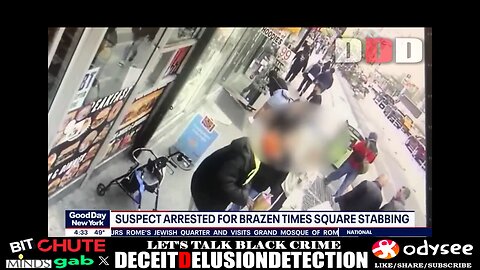 White female tourist in NYC stabbed outside Times Square gift shop by black suspect