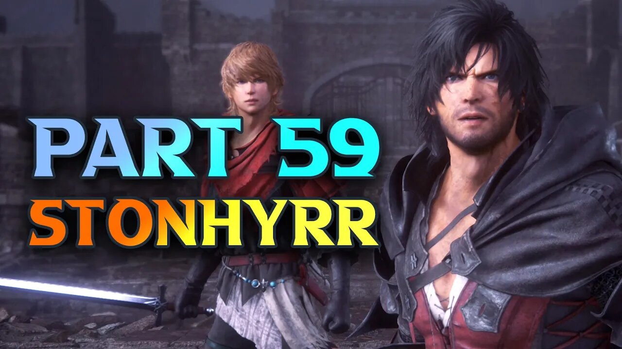 FF16 Stonhyrr - Clive & Joshua VS Behemoth - Final Fantasy XVI Walkthrough Part 59