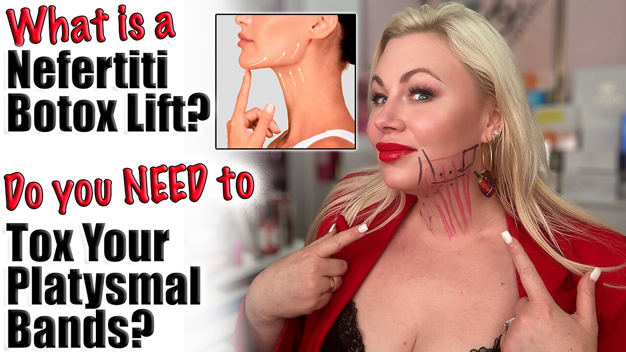 What is a Nefertiti Lift? Do you NEED to Tox yoru Platysmal Bands? Wannabe Beauty Guru