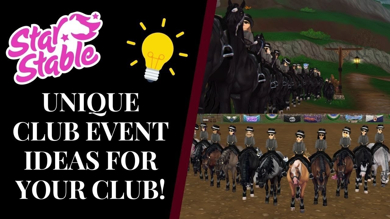 Unique CLUB EVENT IDEAS For Your Club! Star Stable Quinn Ponylord