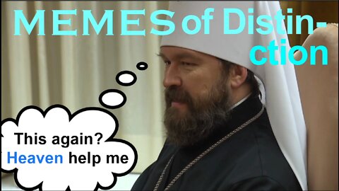 This Month's "Memes of Distinction" (delayed)
