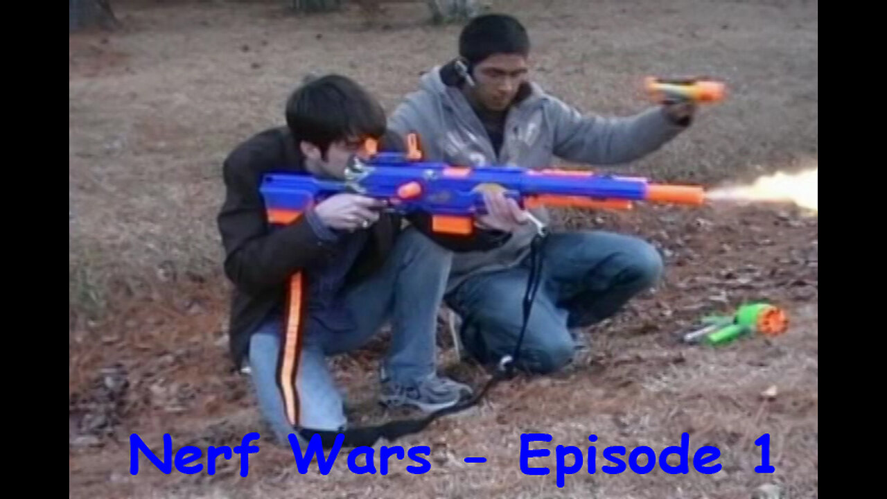 Nerf Wars Episode 1 - Flake and Flosh