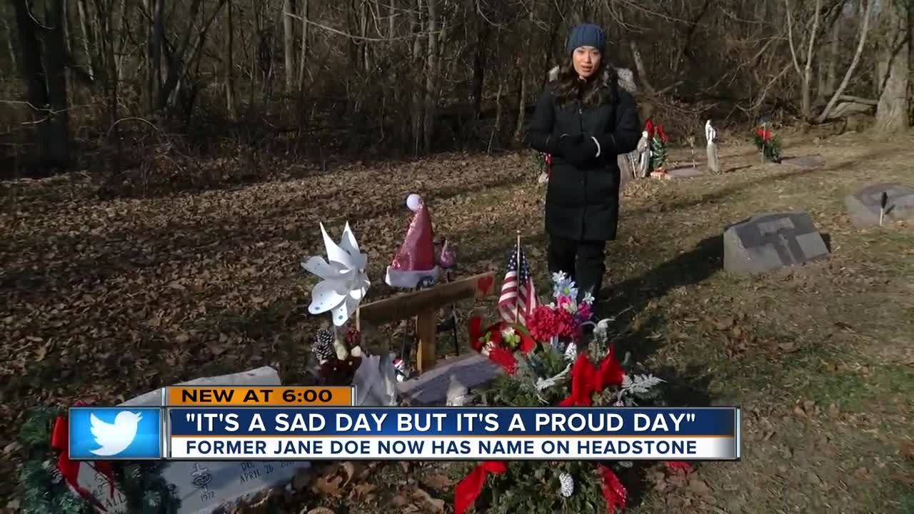 Former "Jane Doe," Peggy Lynn Johnson Schroeder, gets proper headstone