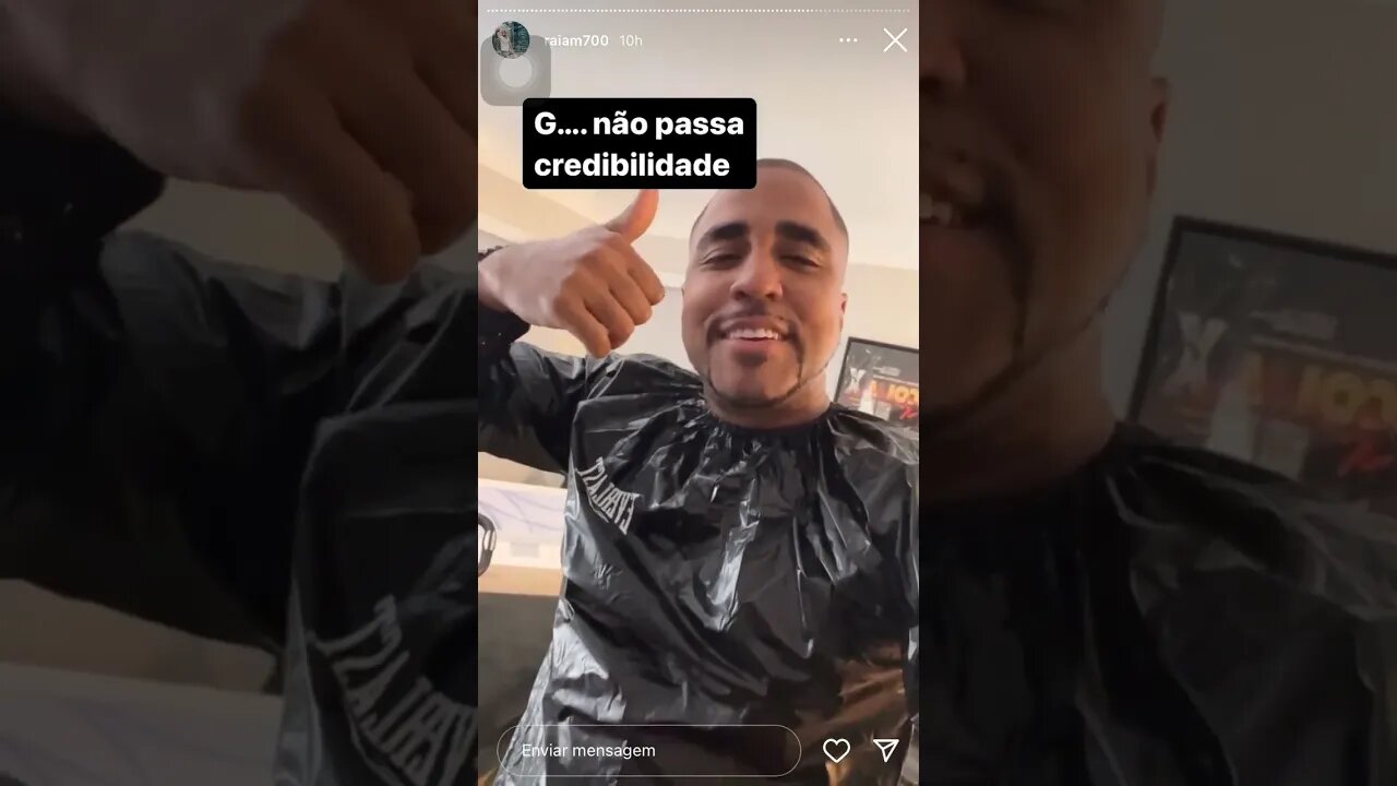 Gordo não passa credibilidade | Raiam Santos