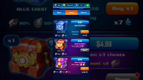 GALAXY ATTACK ALIEN SHOOTER - BLUE CHEST & EPIC CHEST