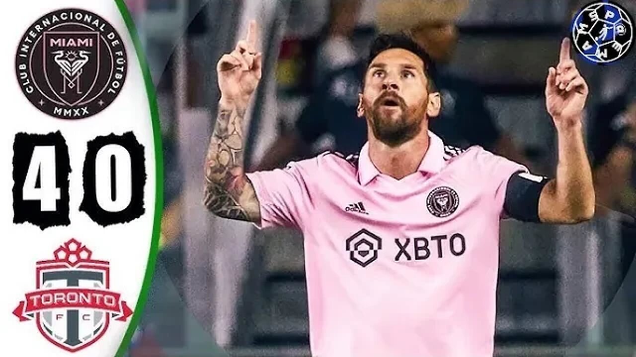 Inter Miami 4-0 Toronto Hіghlіghts & All Goals 2023