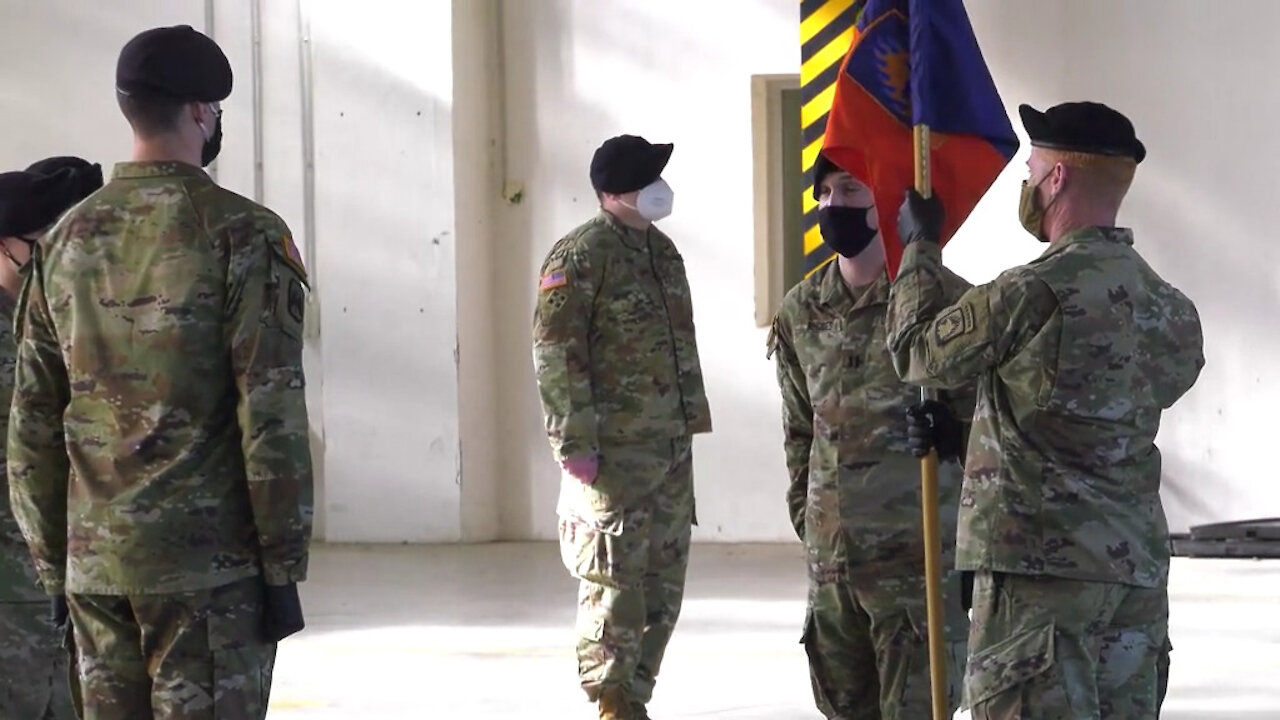 12 CAB HHC Change of Command February 2021