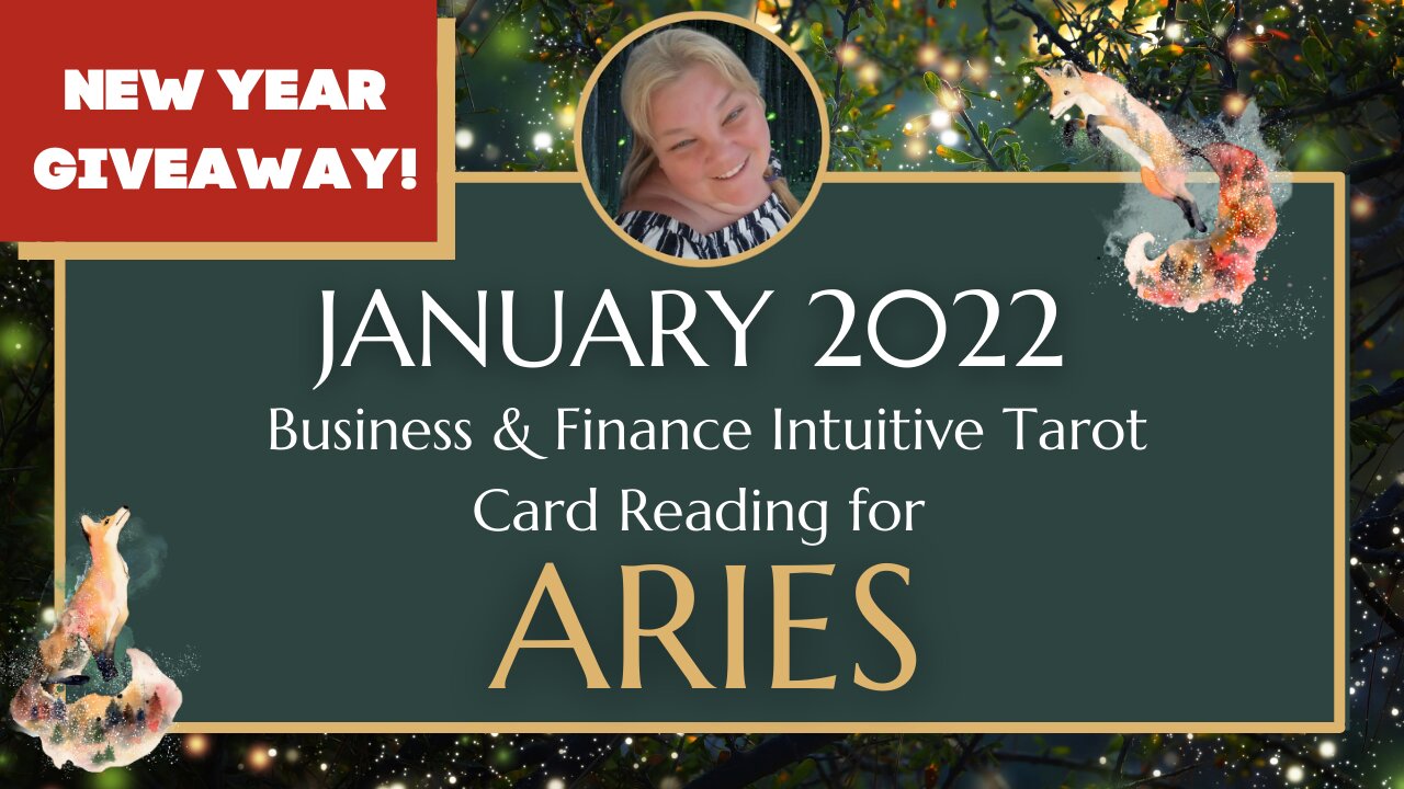 ♈ ARIES 🐏 | JANUARY 2022 | A GOOD MONTH FOR YOU! | General BUSINESS & MONEY Tarot Reading