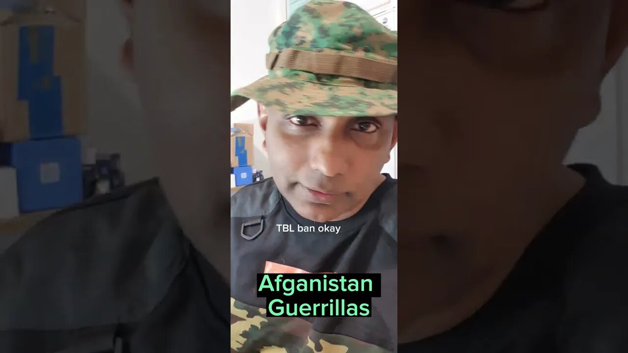 Afganistan Guerrillas who fought 28 invaders 1