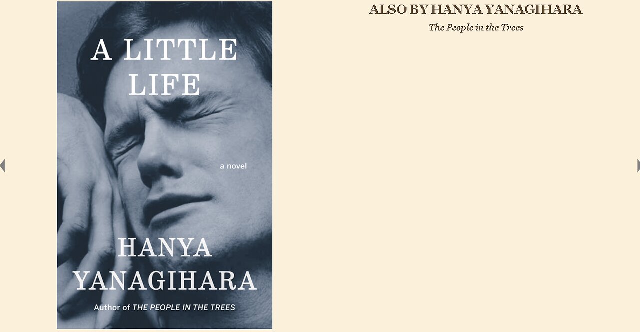 A Little Life A Novel by Hanya Yanagihara_Part 1