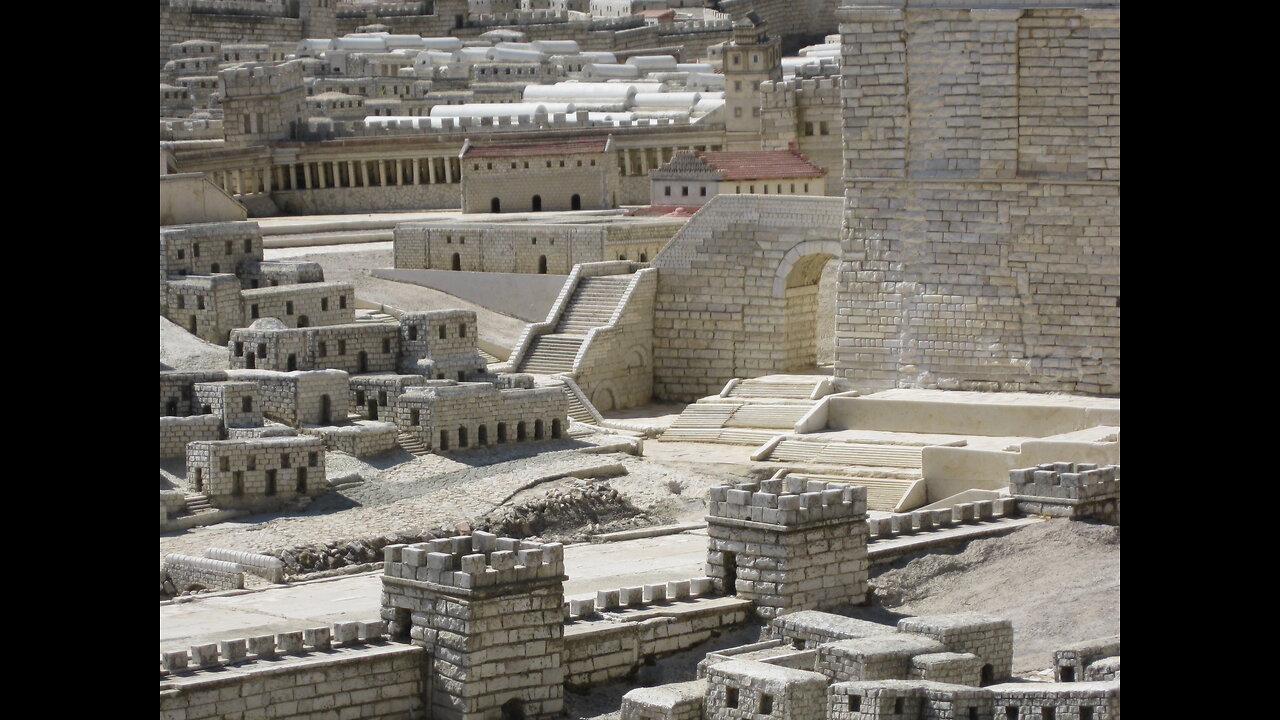 Model of Jerusalem in the Second Temple Period