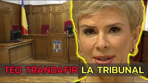 TEO TRANDAFIR CHEMATĂ ÎN SALA DE JUDECATĂ! CE A PÂȚIT PREZENTATOAREA