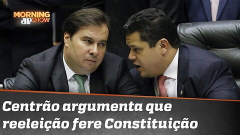 Carta contra reeleição de Maia e Alcolumbre