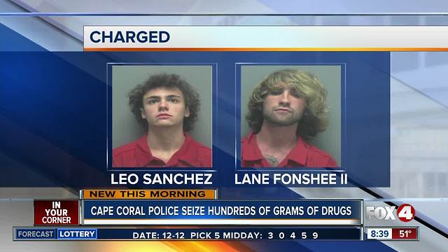 Traffic stop leads to marijuana arrests