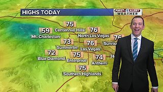 13 First Alert Las Vegas morning forecast | Mar. 5, 2020