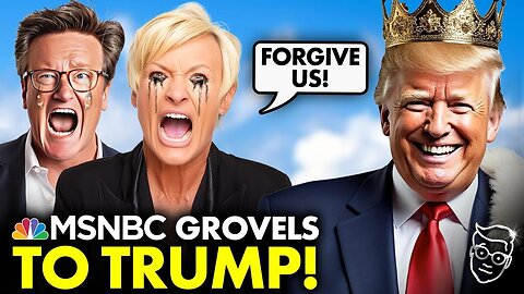 MSNBC in FLAMES: Joe and Mika Grovel To Trump at Mar-a-Lago, BEG Forgiveness as Ratings Collapse