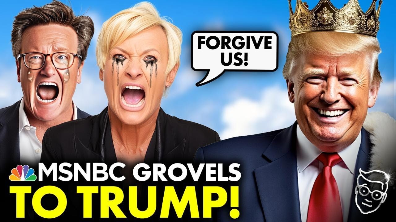 MSNBC in FLAMES: Joe and Mika Grovel To Trump at Mar-a-Lago, BEG Forgiveness as Ratings Collapse