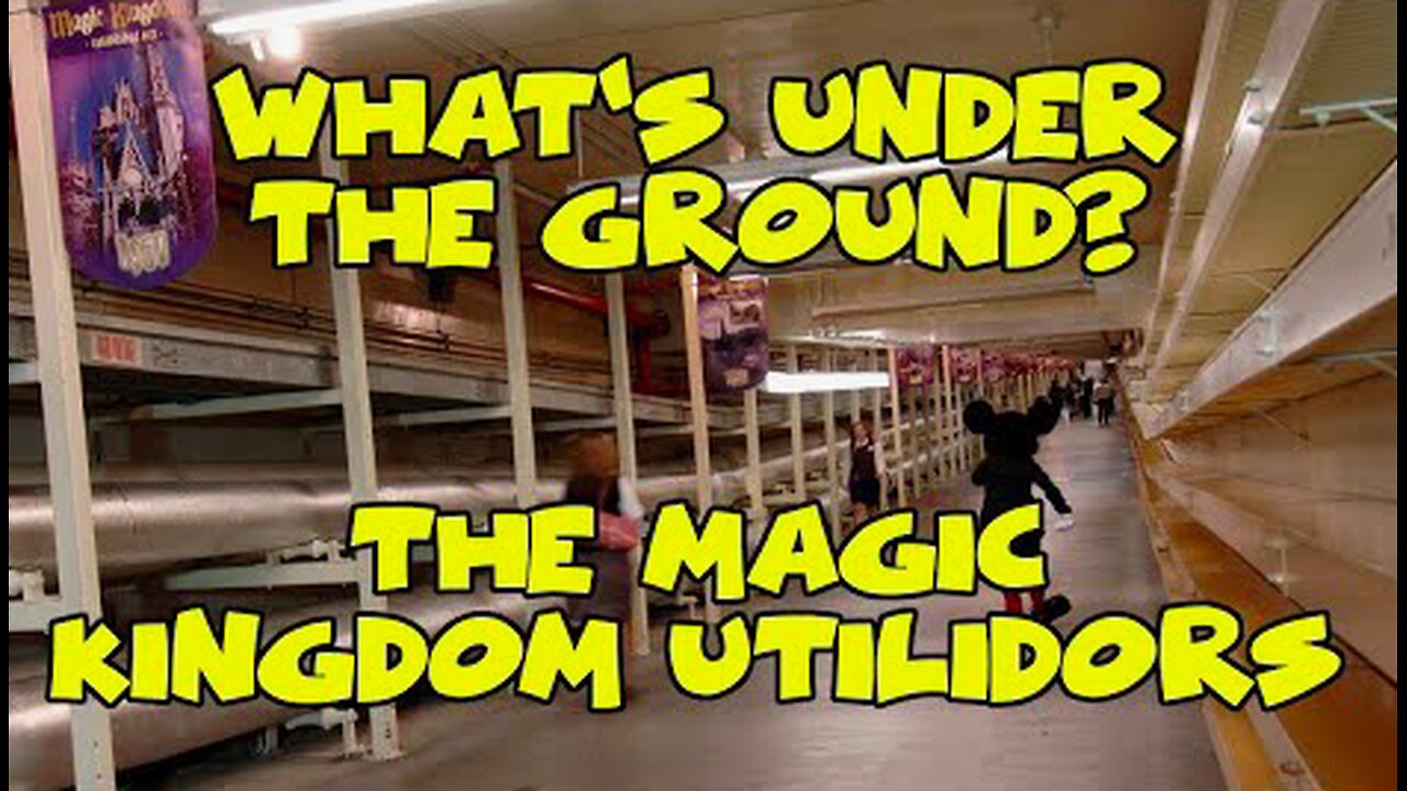 What's Under the Disney Ground? The Magic Kingdom Utilidors - Confessions of a Theme Park Worker