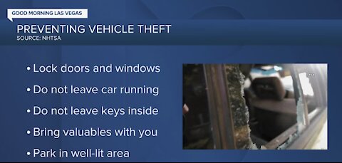 Vehicle theft going up in LV valley