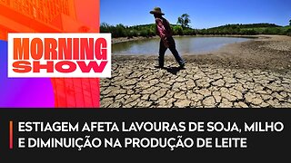 414 municípios do RS decretam estado emergência por falta de chuvas
