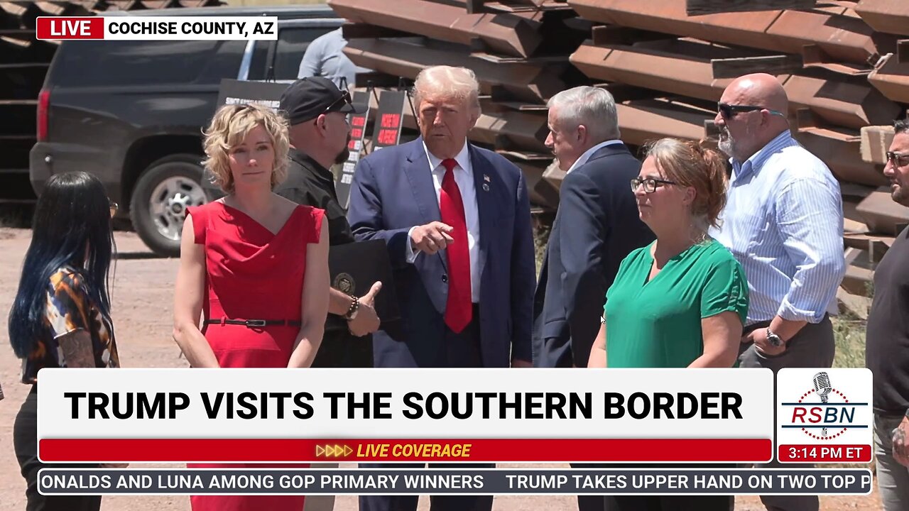 WATCH: President Trump's Full Remarks at Southern Border in Cochise County, AZ - 8/22/24