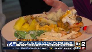 Can eating slow help you lose weight?