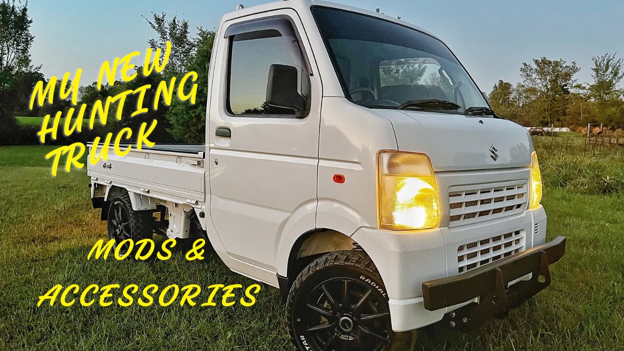 KEI Truck Mods - Suzuki Carry - New Hunting Truck