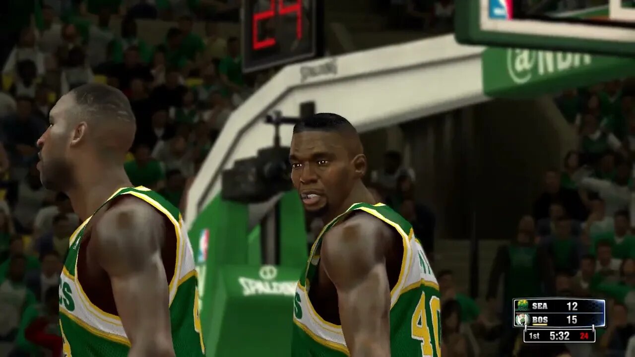 NBA Simulations: The 2008 Boston Celtics vs The 1993 Seattle SuperSonics @ The TD Garden