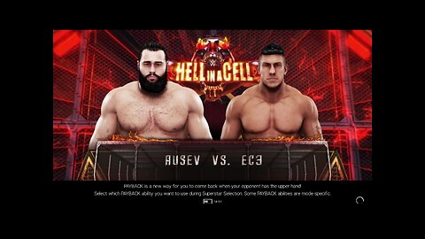 WWE 2k19 Rusev vs EC3