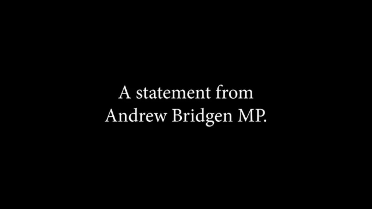 MP Andrew Bridgen 12-01-23 Statement re suspension due to his vaccine warning