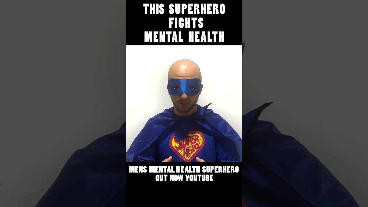 Men's Mental Health Superhero #shorts