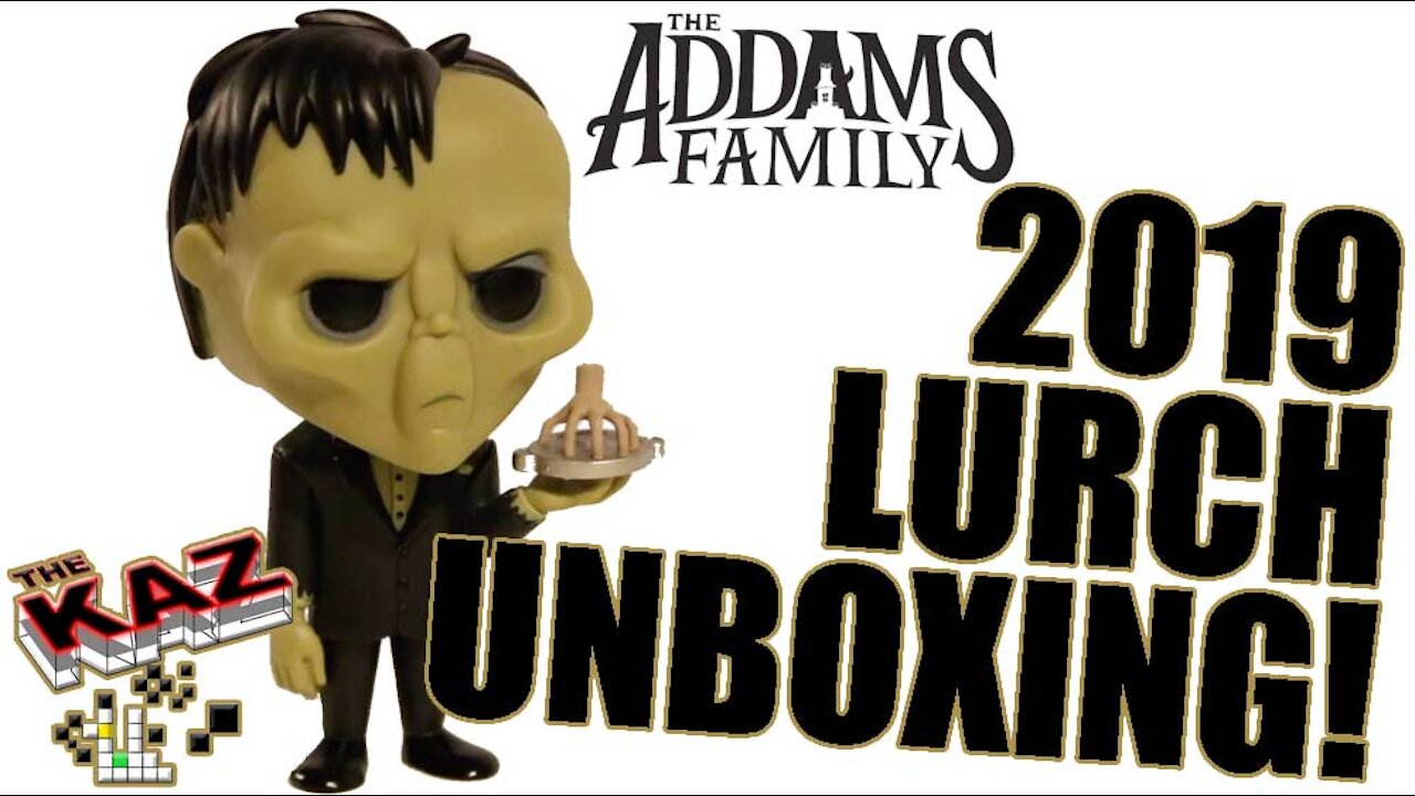 Lurch (2019) 'Addams Family' CG movie Funko Pop unboxing